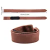 Leather Weight Lifting Wrist Straps Pull-ups Bands Fitness Bodybuilding Training Gym Lifting Straps with Non Slip Cowhide Grip 2