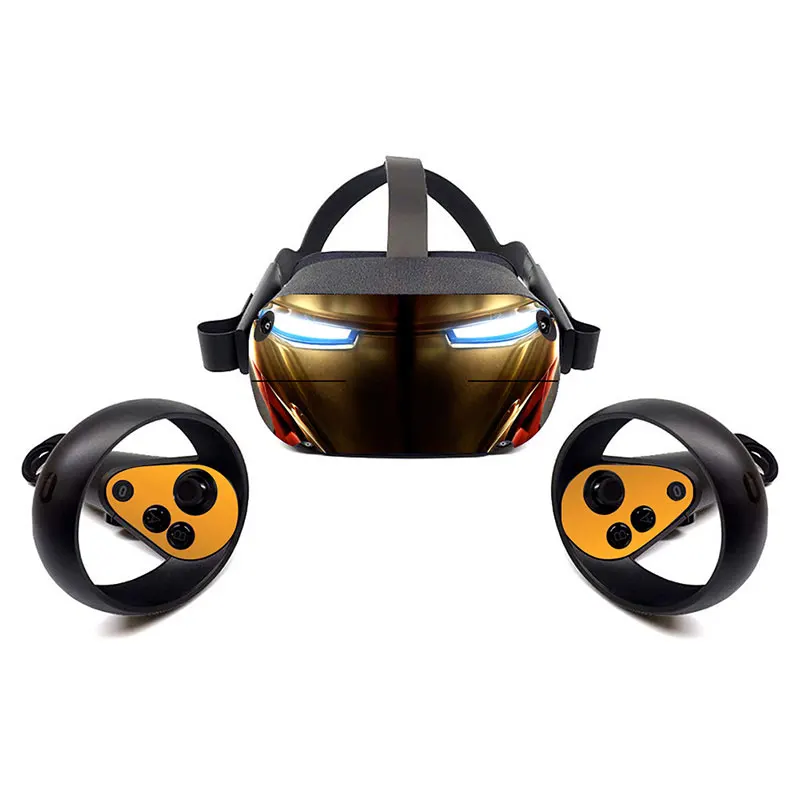 Marvel Spiderman Skin Sticker for Oculus Quest VR Headset Virtual Reality Nice Decoration Decals Protetive PVC Skin 