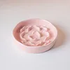 Ceramic Slow Food Bowl, High Footed Cat Bowl, Neck Protection Bowl Not Easy To Knock Over  Anti Choking Dog Bowl Pet Supplies 2