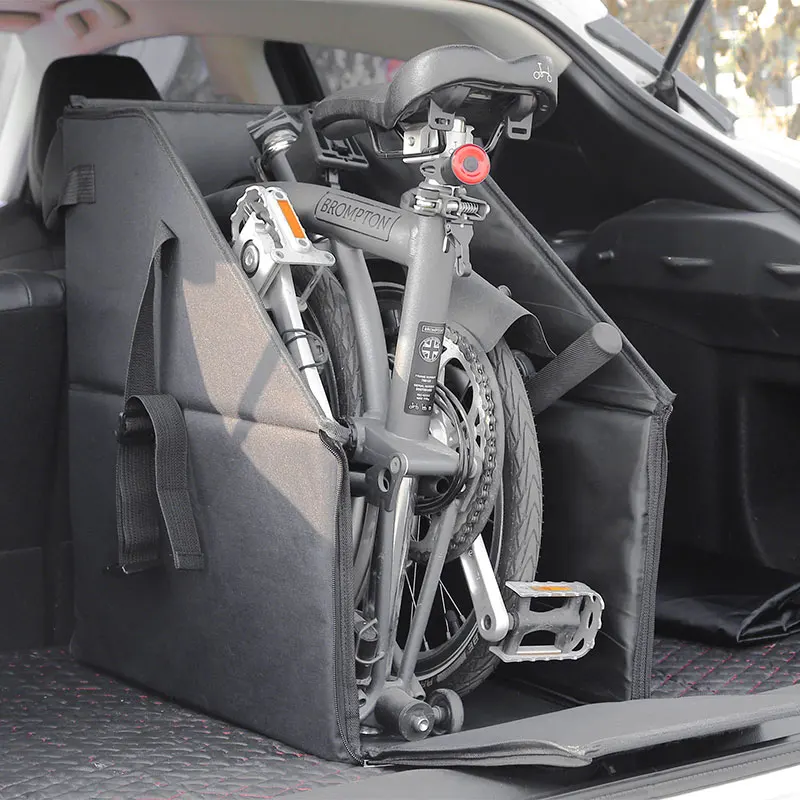 ポータブル折りたたみ自転車収納ボックスブロンプトン用防塵防水
