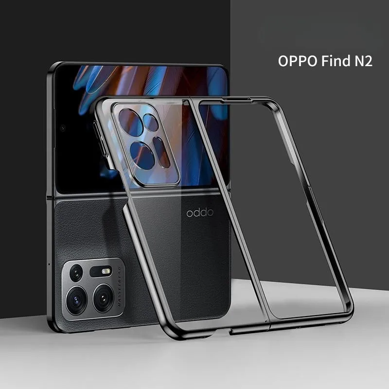 

Гальванизированный Прозрачный чехол для OPPO Find N2
