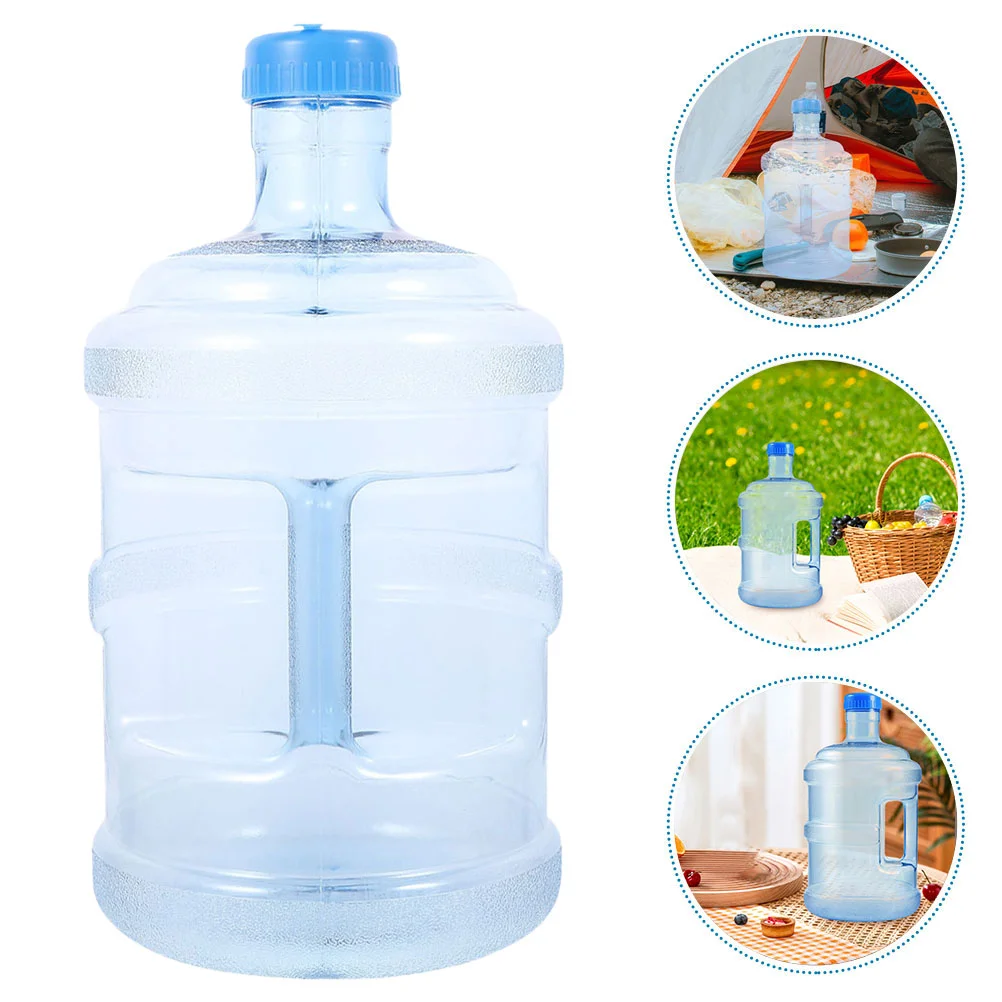 

Camping Water Container Bottle Mineral Bucket Handheld Outdoor for Storage Travel