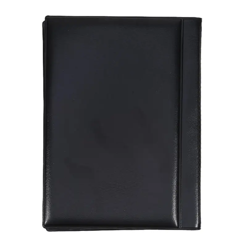 Storage Album Pu Cover Hard Smooth Surface Portable Collection Book For Collectors Decorative Holder Commemorative