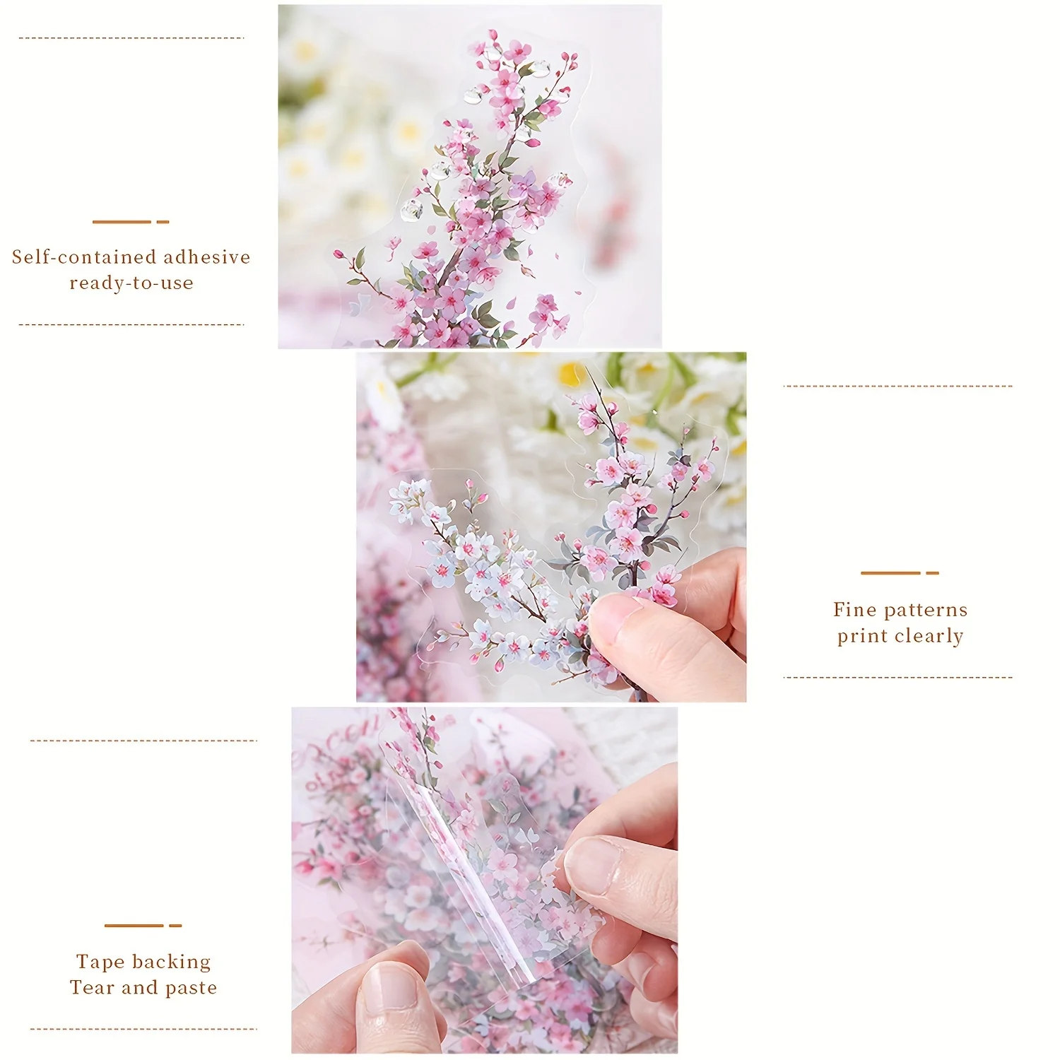 Vintage Floral Stickers 6