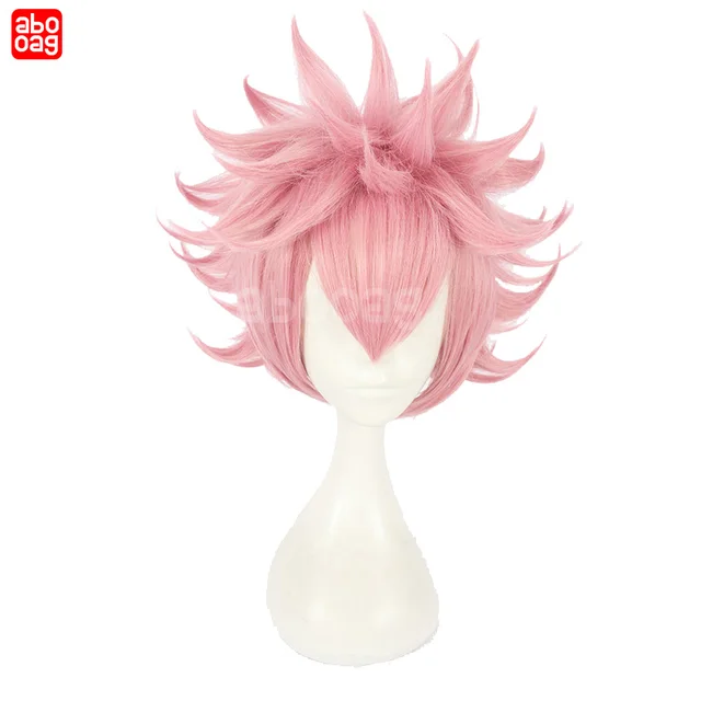 Custom size》Anime Fairy Tail: Dragon Cry Natsu Dragneel Cosplay Costume Wig  Any Size - AliExpress