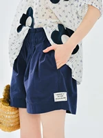 2025 imakokoni summer style artistic sweet washed cotton cool lace high waisted shorts 255088