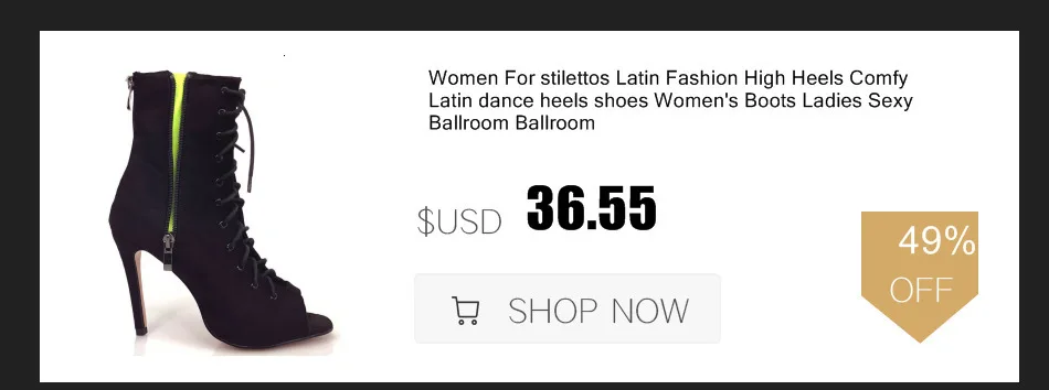 Women's 2020 Brand Party Boots Women's Sexy stilettos High Heels Footwear Women Latin dance heels shoes Latin 2020 For Ballroom