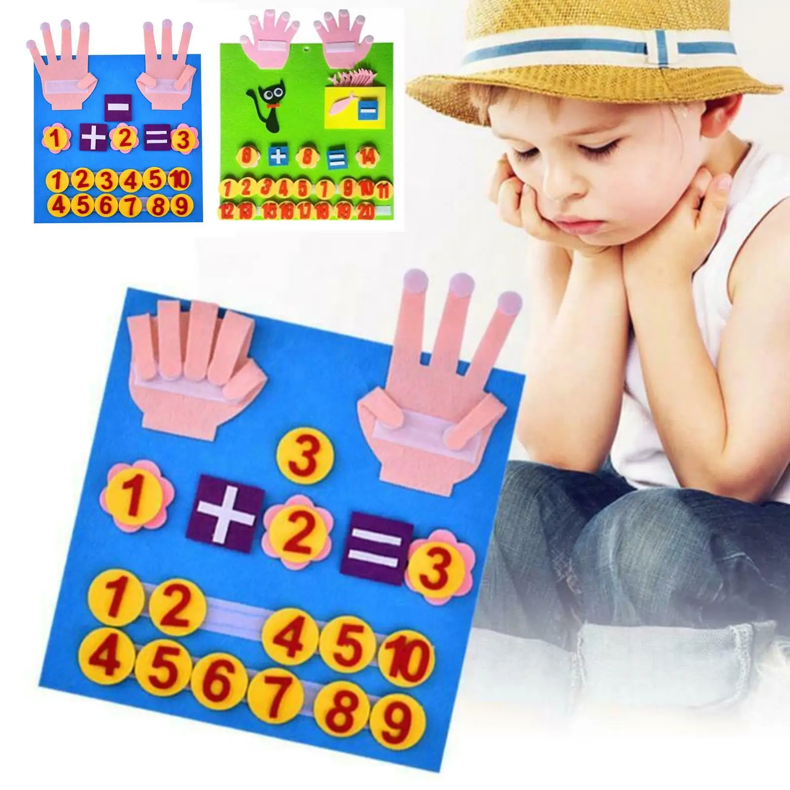 Felt Early Learning Education Toys Children Math Toy Math Toys