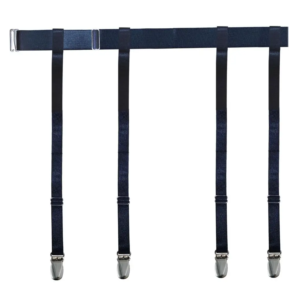 Adjustable Garter Belt Leg Sock Elastic Thigh High Stockings 4/6 Metal Clips Suspenders Belt Women garter belt