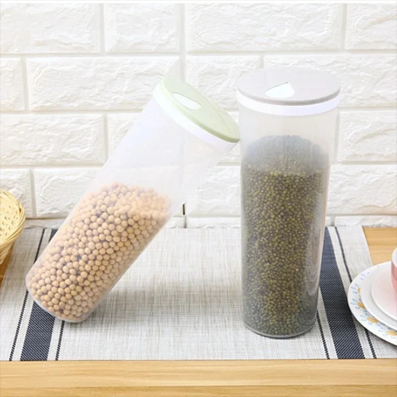 Food Storage Box Sealed Containers Leakproof Storage Box Crisper For Cereal Spaghetti Noodle Pasta Grain Storage Containers 5