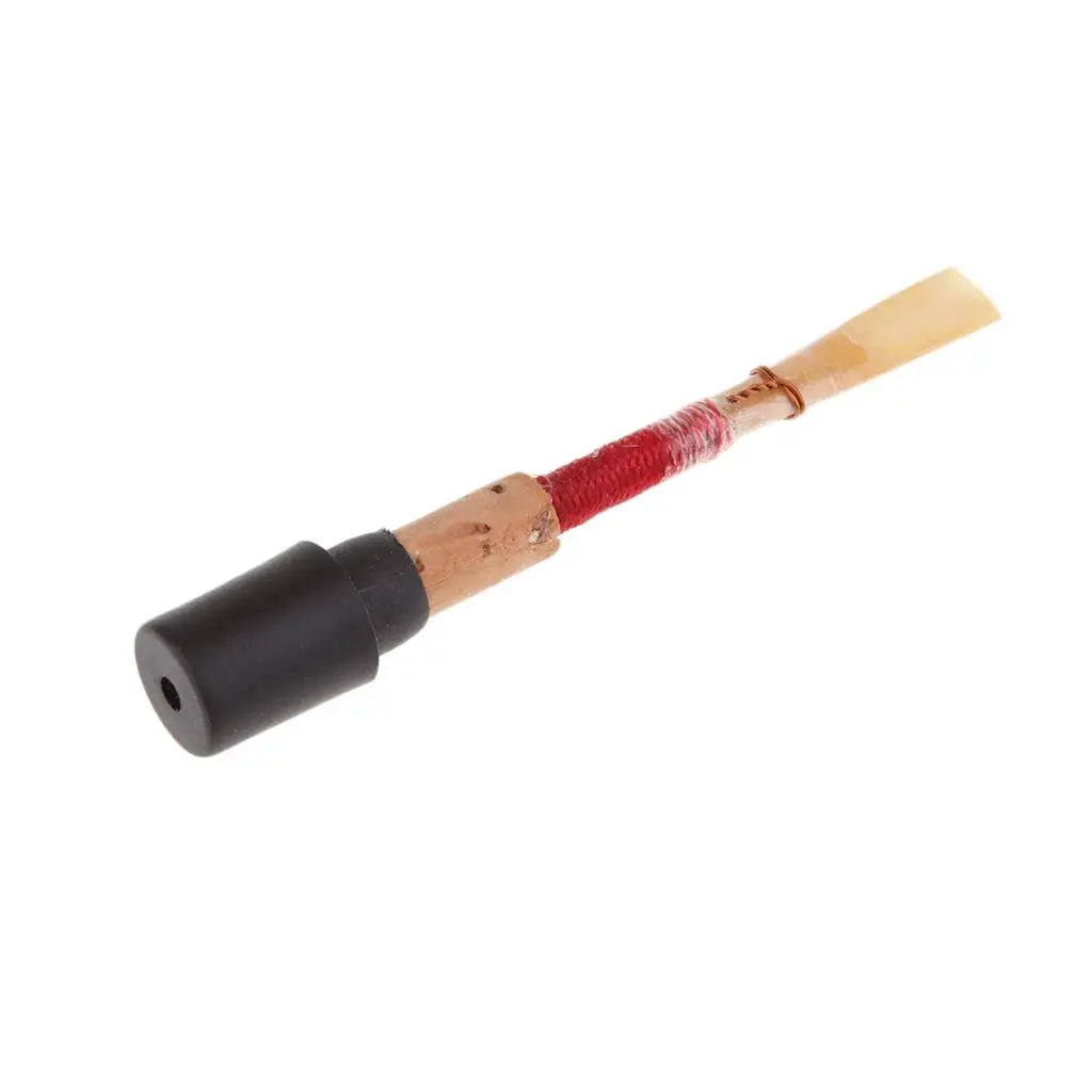 Oboe Reeds Cork Reed Handmade Stuffed Half Shank with Plastic Case About 8cm