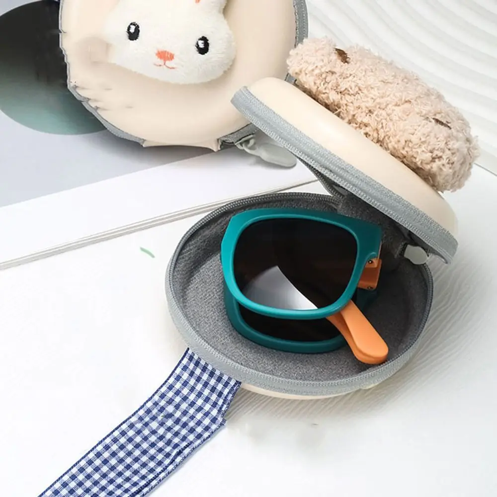 

Cute Simple Panda Flower Rabbit Bear Cloth Eyewear Bag Folding Eyeglass Box Foldable Glasses Box Sunglasses Case Spectacle Case