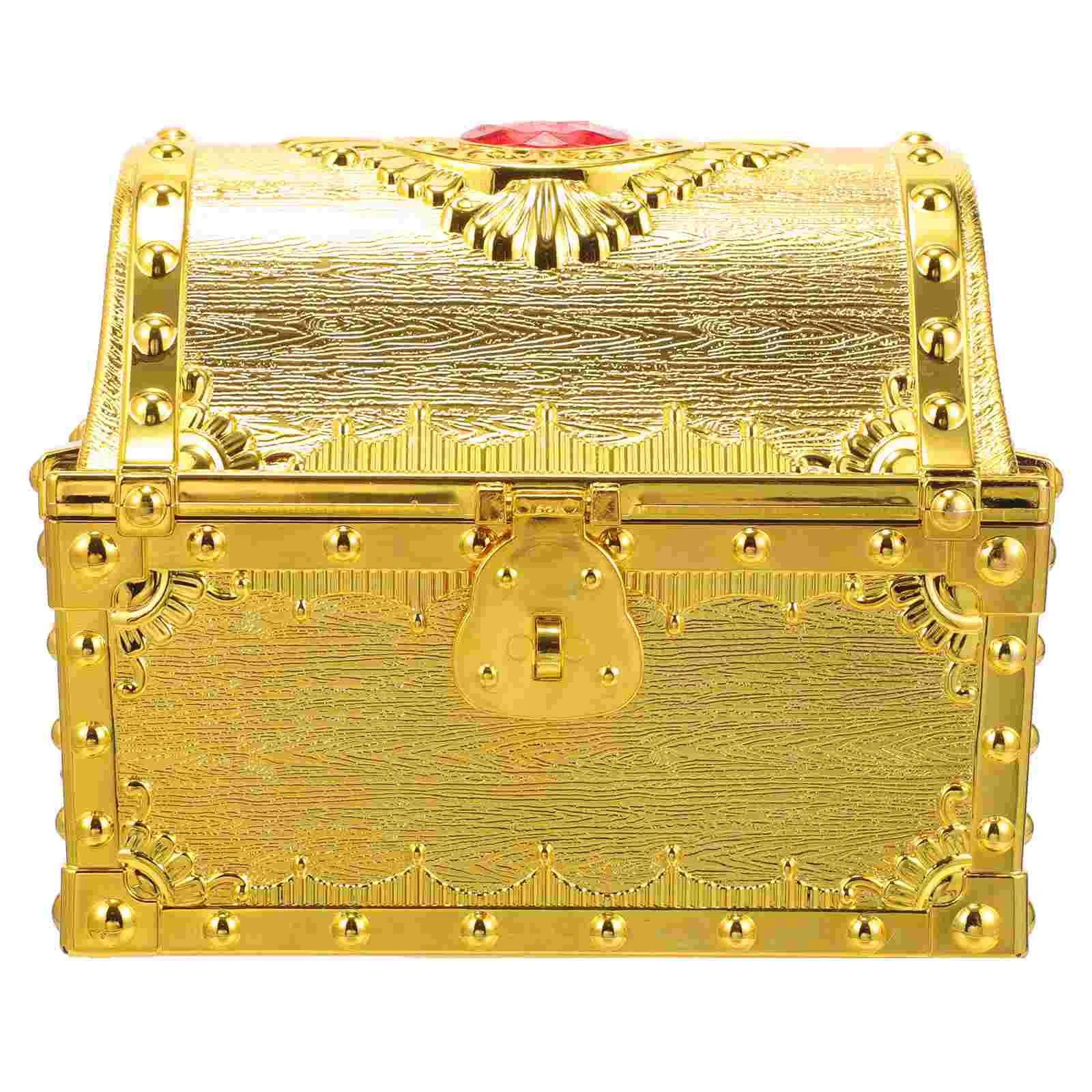 

Pirate Treasure Chest Pretend Toy Party Supplies Large Small Venue Setting Props