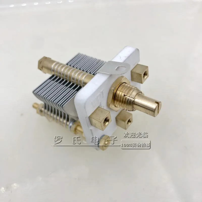 

CW1-J-50/100 Type High Frequency Ceramic Plate Large Distance Air Single Variable Capacitor Beauty Medical Instrument