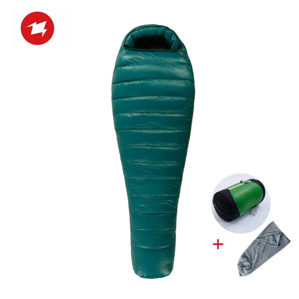 AEGISMAX M3 0°C Goose Down Sleeping Bag Mummy Type