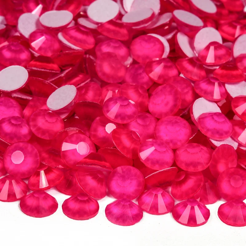 Non Hot Fix Rhinestones Glitter Neon DIY Nail Art Crystals for Nail Charms Dress