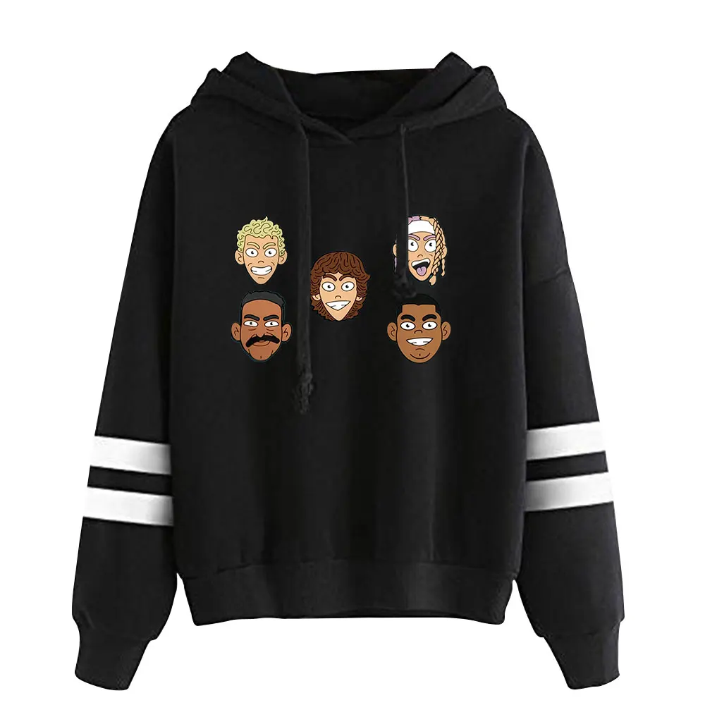 Baylen levine Croc Charm Faces logo Merch Pullover Hoodie Merch Fashion Hoodie Fashion Sweatshirt Pullover Tracksuit