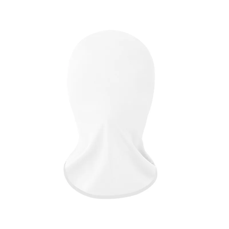 Breathable Translucent Full Face Mask for Summer – Elastic Ice Silk Halloween Headgear