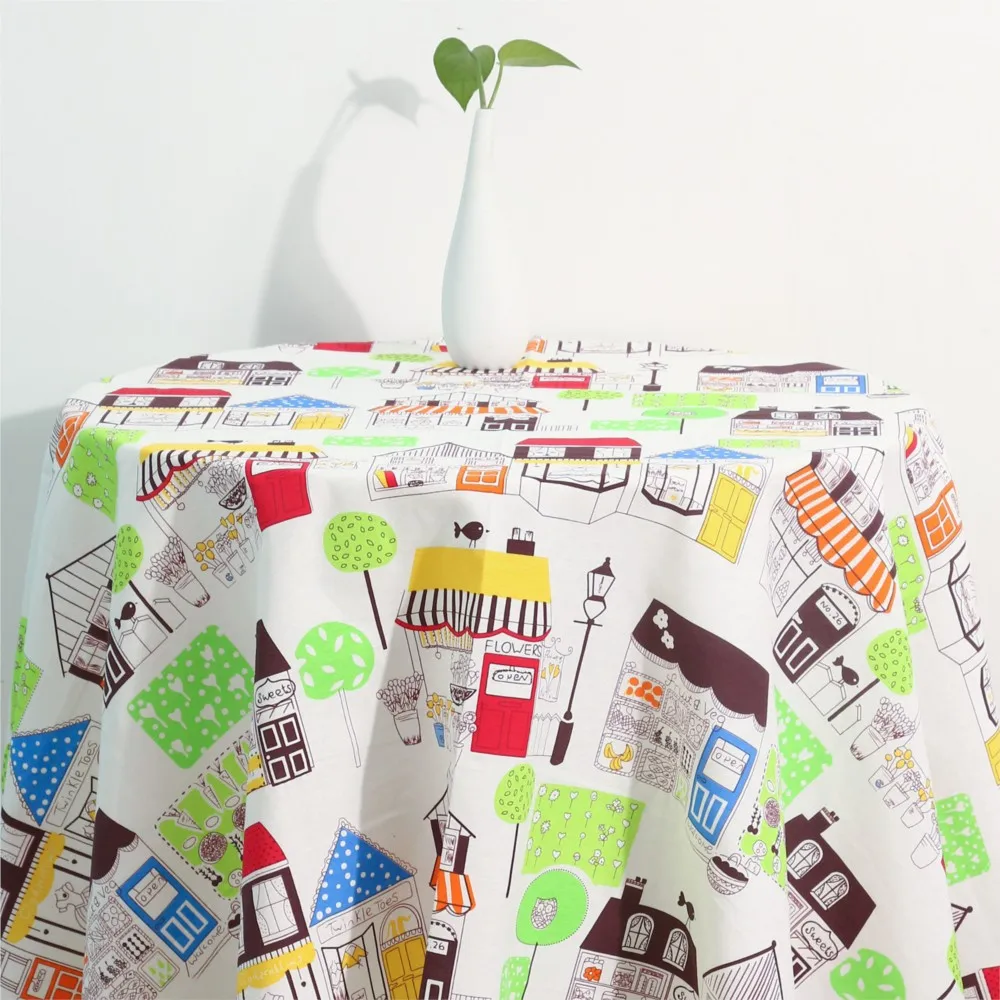 Chainho,Printed Polyester Canvas Fabric,Plain Weave,DIY Sewing Quilting Material,Tablecloth,Cushion,Bag,Tent Cloth,3 Sizes,25CF6