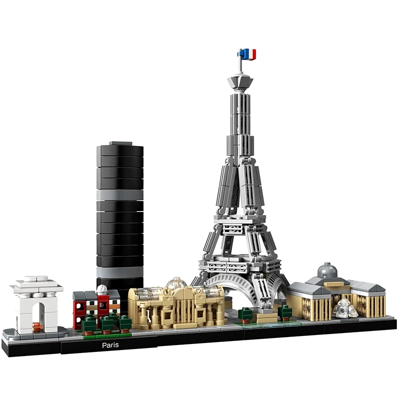 New York London Pairs Dubai Lanmark City Skyline Building Blocks 21052 21044  21028  21034 21032 21027 Construction Bricks Set 3