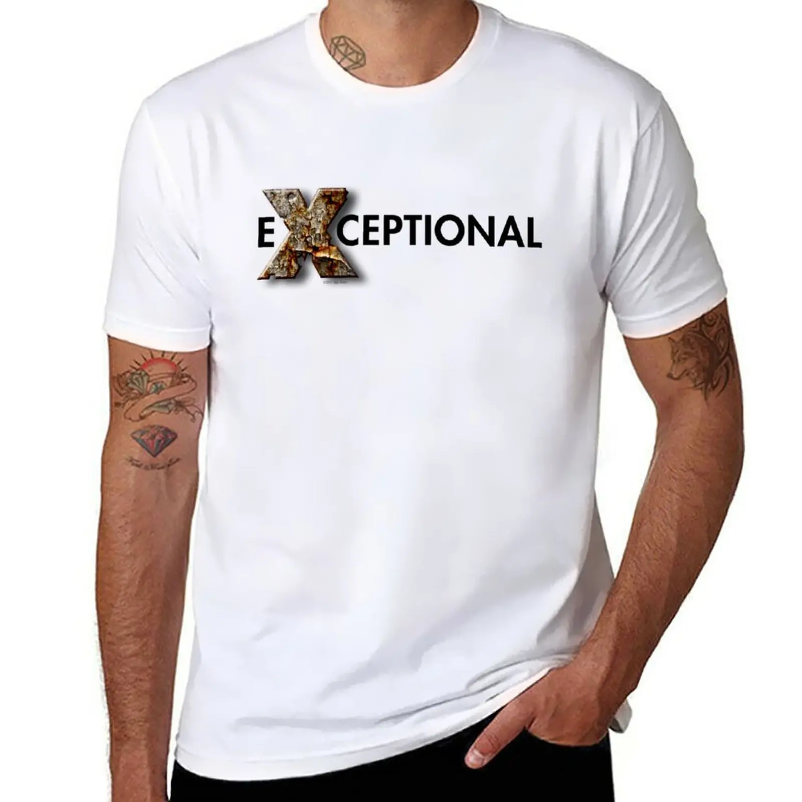 

New eXceptional T-Shirt summer clothes man clothes mens graphic t-shirts big and tall