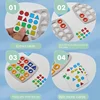 Children Matching Puzzle Toys Colors Geometric Shape Jigsaw Board Games Early Educational Interaction Toys for Kids Battle Games 4