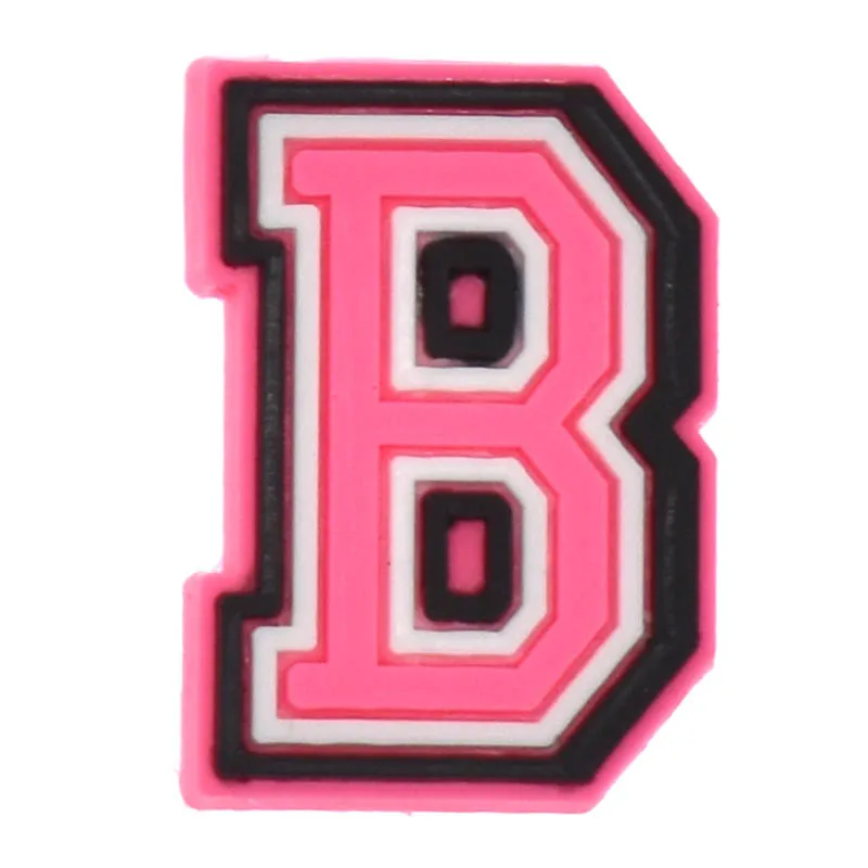 Vibrant Pink Shoe Charms for Personalized Footwear and Accessories