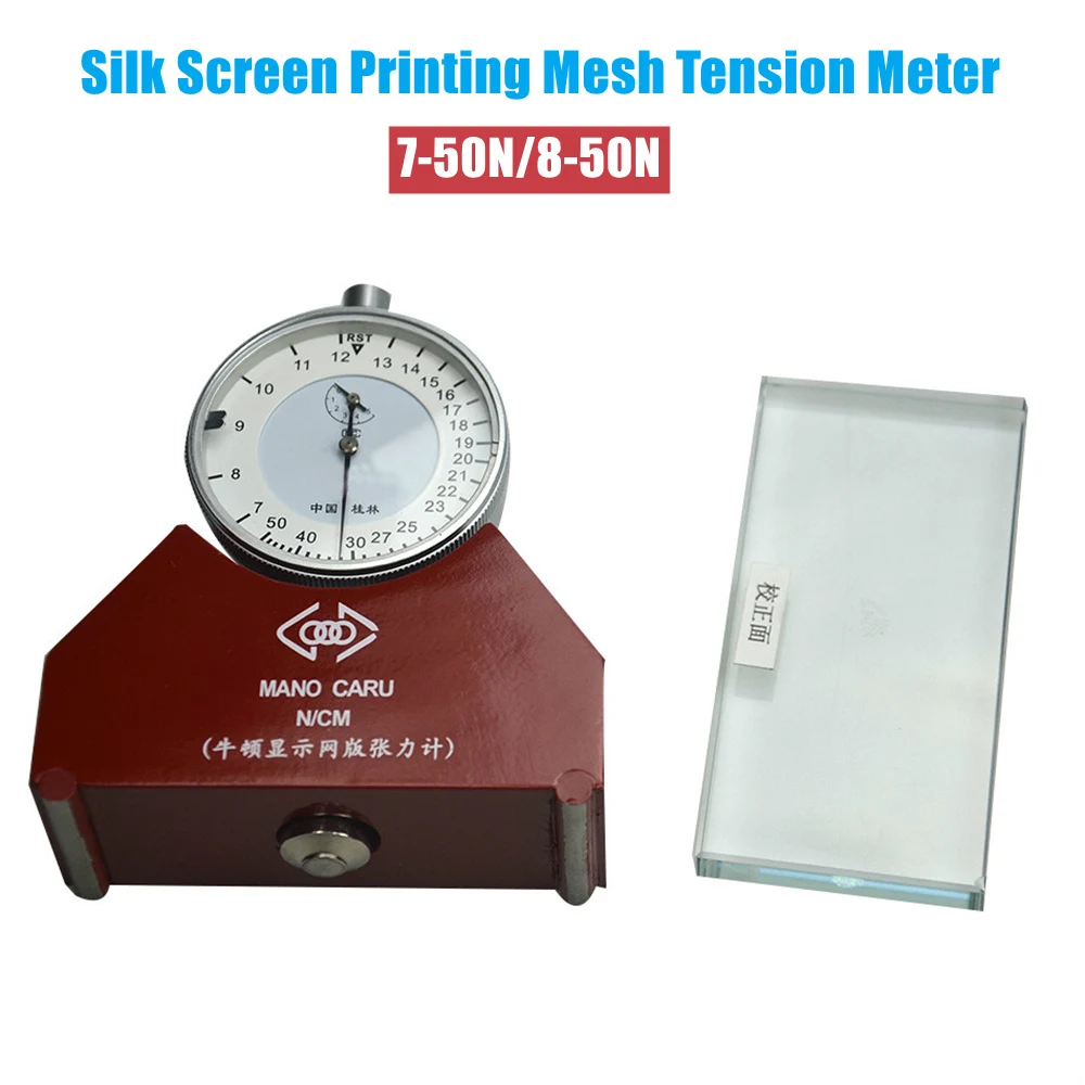 

High Precision 7-50N 8-50N Tension Meter Screen Mesh Tension Force Gauge Silk Printing Mesh Tension Measurement Tool