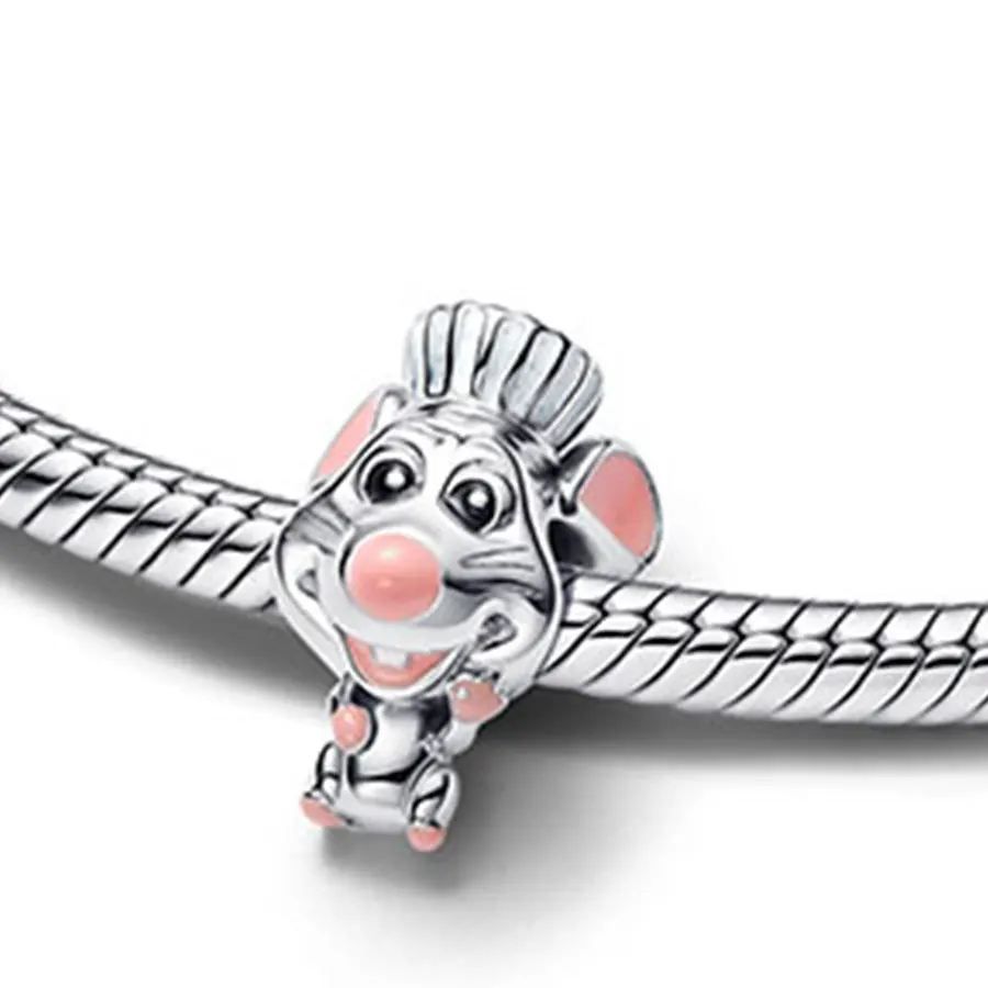 Potdemiel Pure Silver Card Charm Pendant