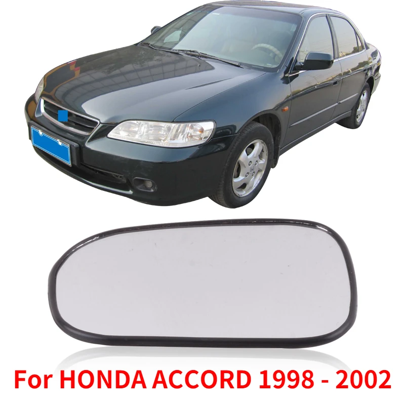 CAPQX Rearview Side Mirror white Glass For HONDA ACCORD 1998 1999 2000