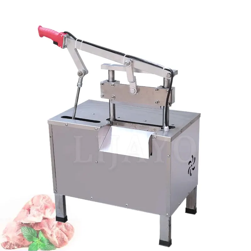 

Electric Desktop Cutting Beef Bone Frozen Meat Pork Hoof Chopping Ribs Frozen Fish Maker Commercial Bone Sawing Machine