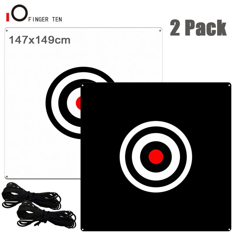 

2 Pcs New 147x149cm Golf Target Cloth Golf Hitting Practice Target Training Aids Indoor Outdoor Drop Shipping