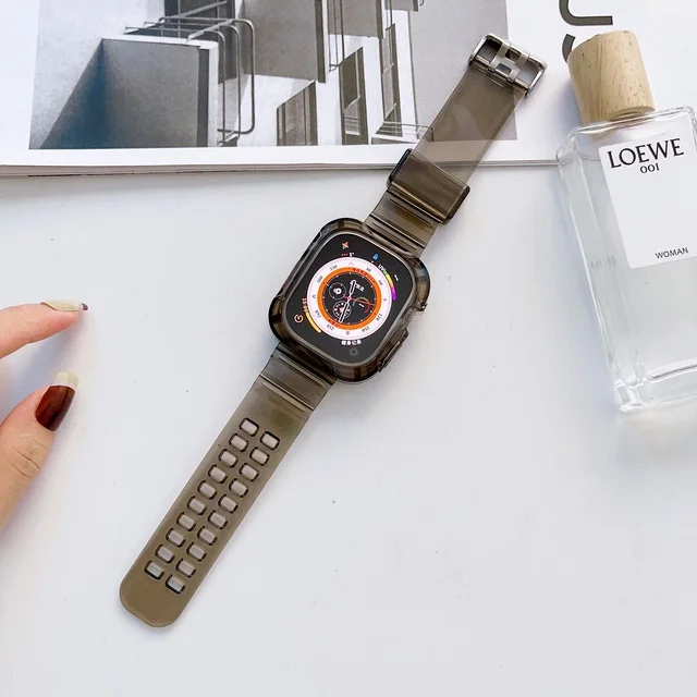 Sleek Transparent Protective Strap