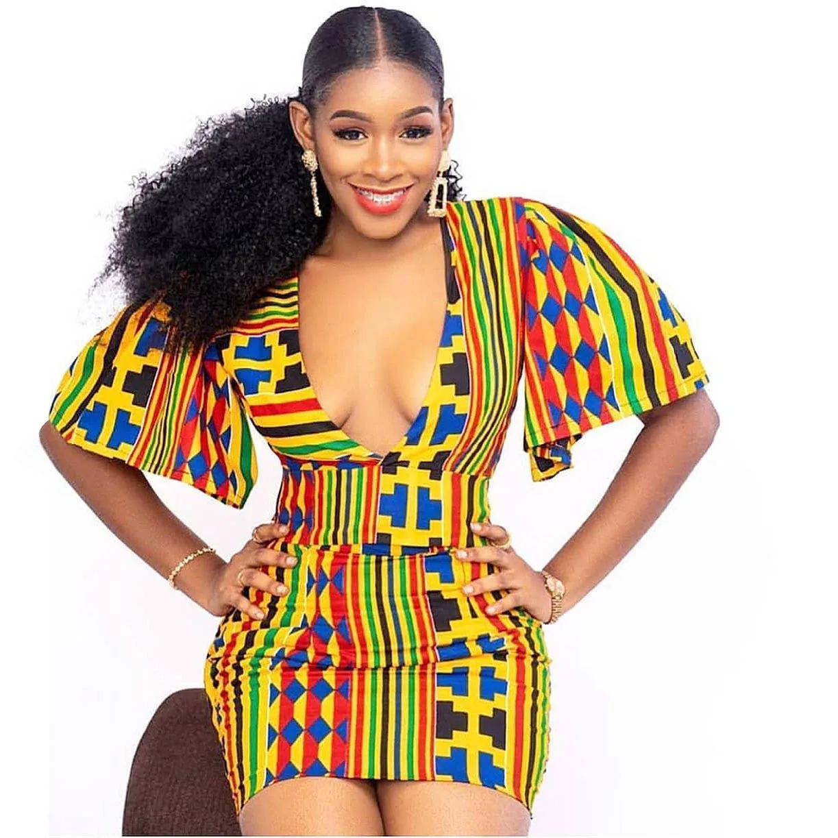 African Clothing Dashiki Dress,Reg $39.00 Special $25.00 XL Delivery In 4 Days 