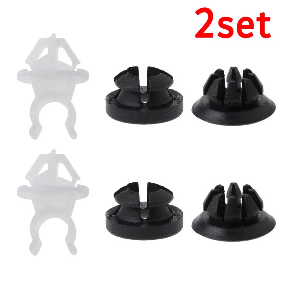 

6pcs Hood Support Prop Rod Holder Clip Accessories For Honda For Accord Prelude Plastic Accessories For Vehicles