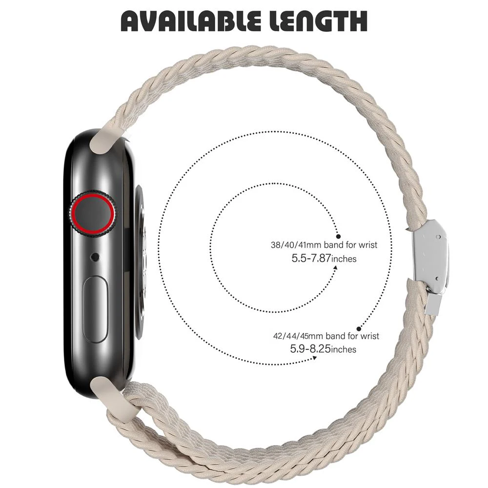 Braided Solo Loop Watch Strap Bracelet