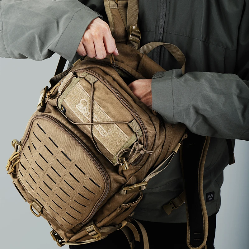 MARDINGTOP Tactical Backpack for Men 25L 915D Backpack for Military Trekking Fishing Sports Hiking
