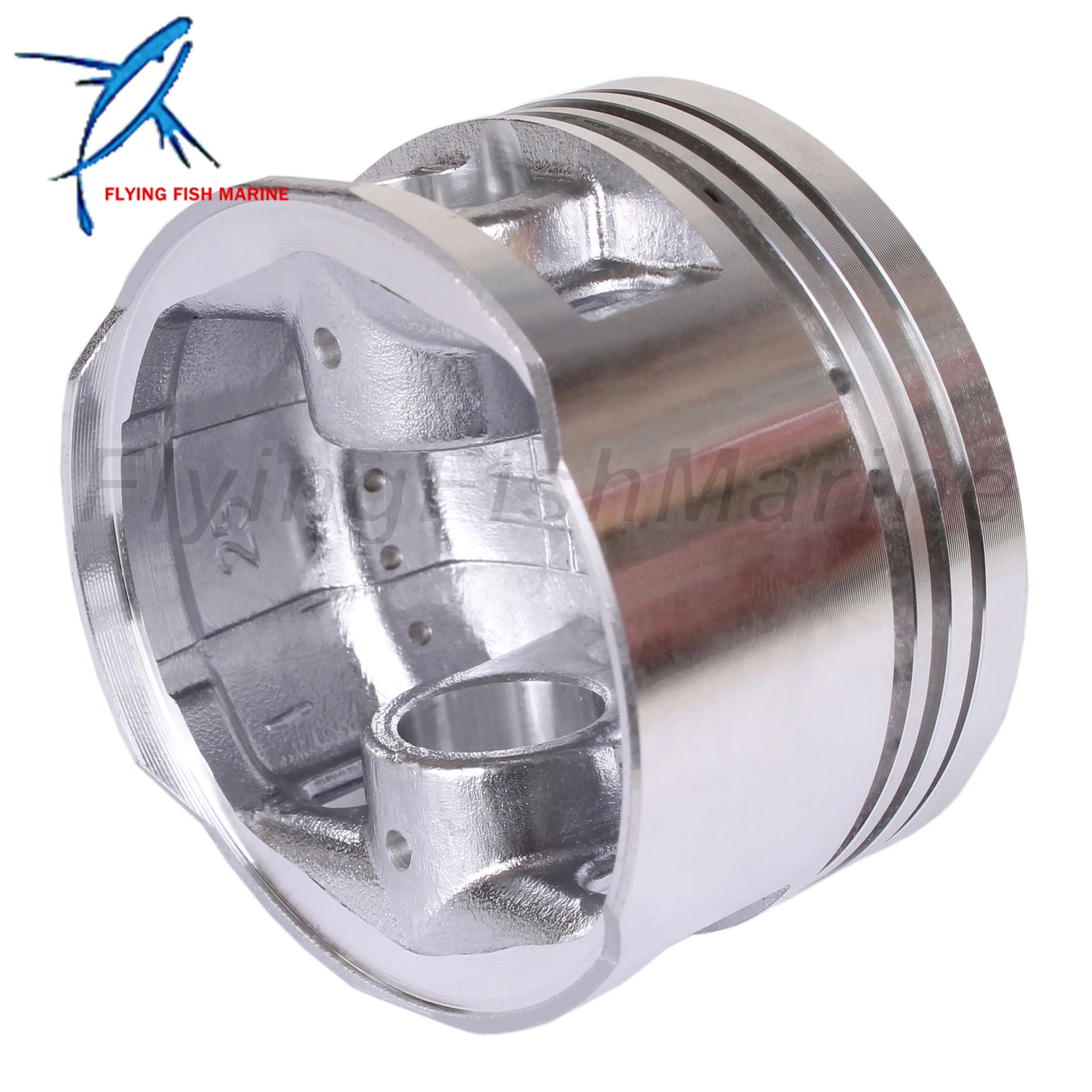 Outboard Motor 65W-11631-00-96 STD Piston Set & 67C-11603-00 01 Ring for Yamaha / F25-05020101 for Parsun HDX 25HP 30HP 40HP