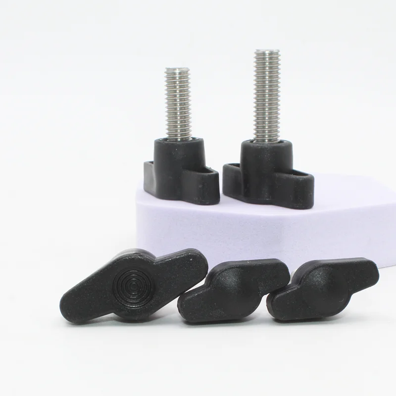 20/ 50pcs M2 M2.5 M3 M4 M5 M6 M8 Vi A Testa Svasata In Nylon Nero/bianco Vi A Testa Piatta Phillips In Plastica Lunghezza: 4 ~ 40mm - Foto 4