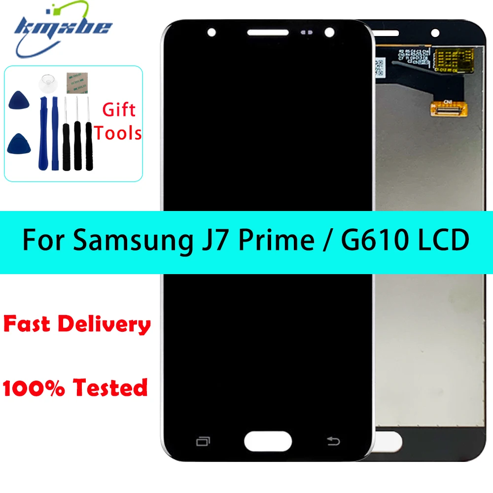 

5.5" High quality LCD For Samsung Galaxy J7 Prime G610 Display Touch Screen Assembly For G610F G610M J7 Prime 2016 LCD With Tool