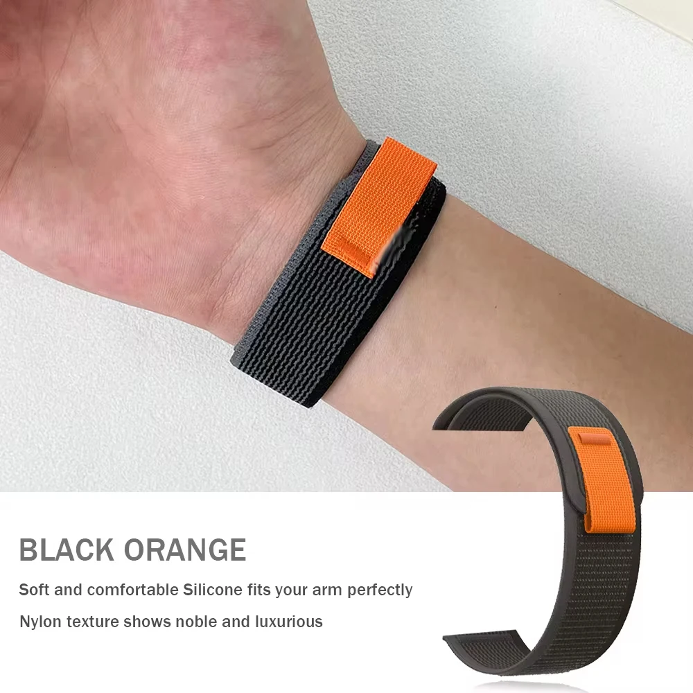 Durable Nylon Strap Watch Wristband in Multiple Sizes