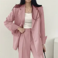 Small Suit Retro Coat Slim-fit Fashion 2025 Spring and Autumn Female Korean Version of Casual Design Coat Suit Pants - Image 3