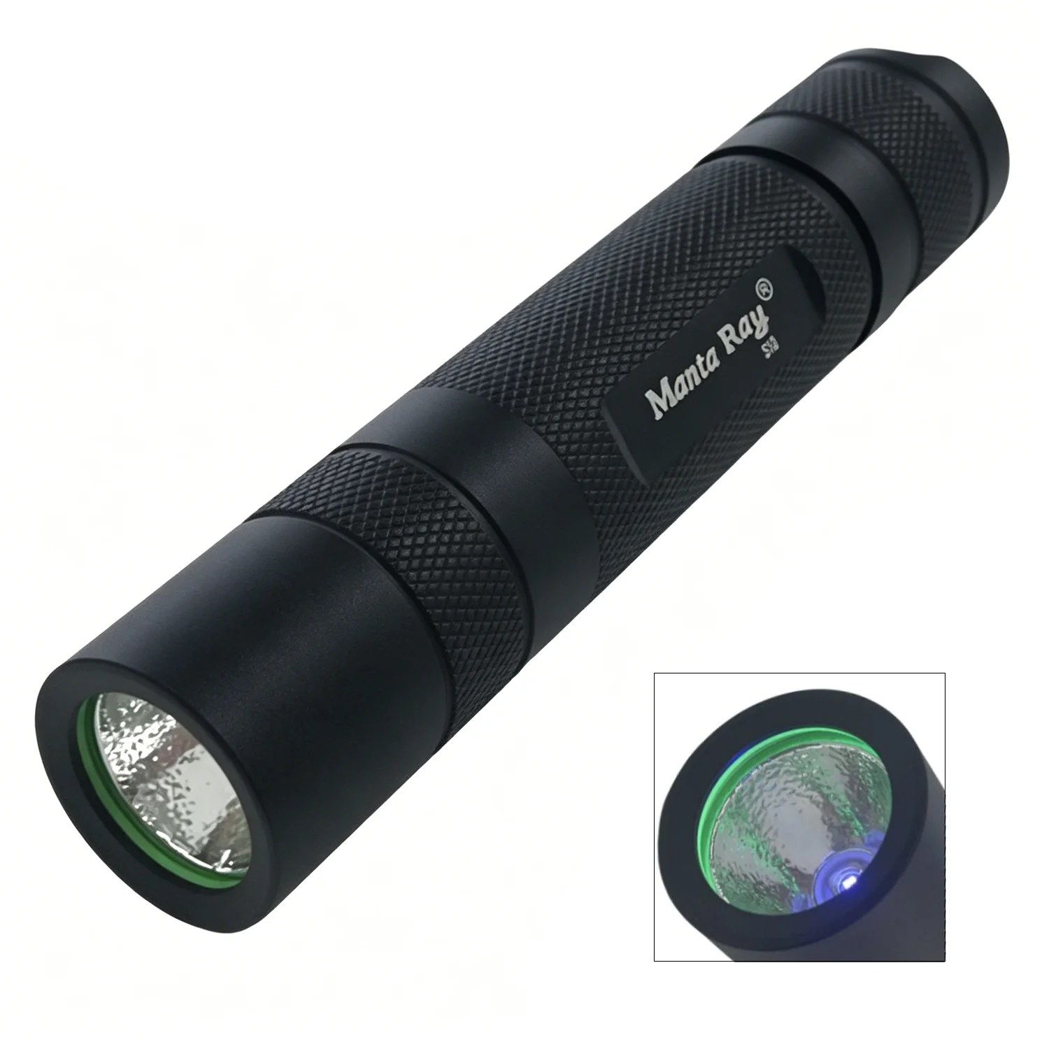 고성능 5W UVC 손전등 254nm 340nm 심자외선 휴대용 자외선 토치 (광물 ..