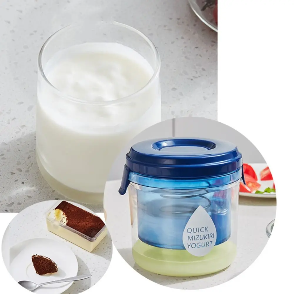 With Pressing Spring Whey Quick Filter Box Fine Mesh Plastic Cheese Whey Separator Quick Filtering Yogurt Filter Coffee