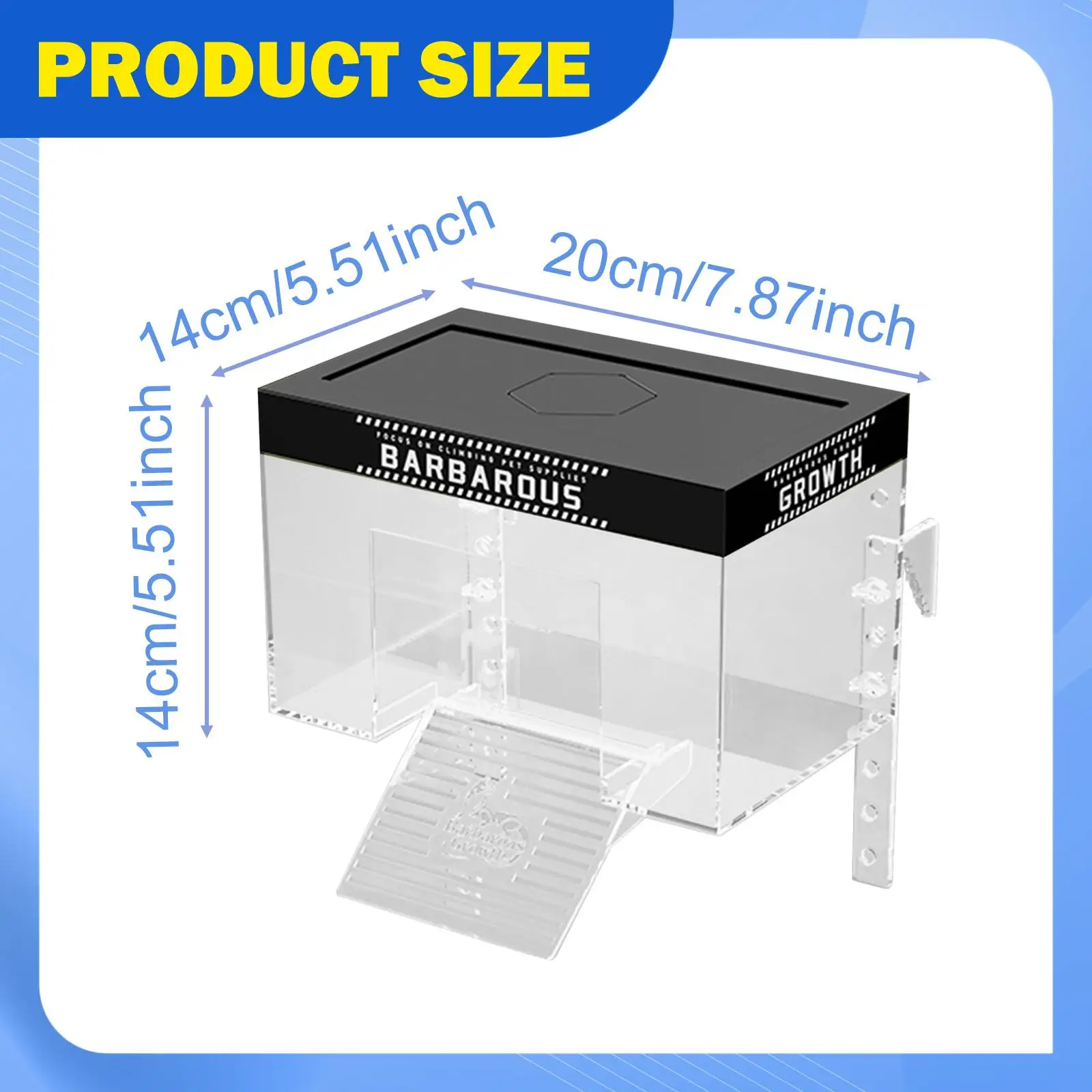 Acrylic Turtle Basking Platform – Easy Assembly Turtle Dock for Aquariums 6