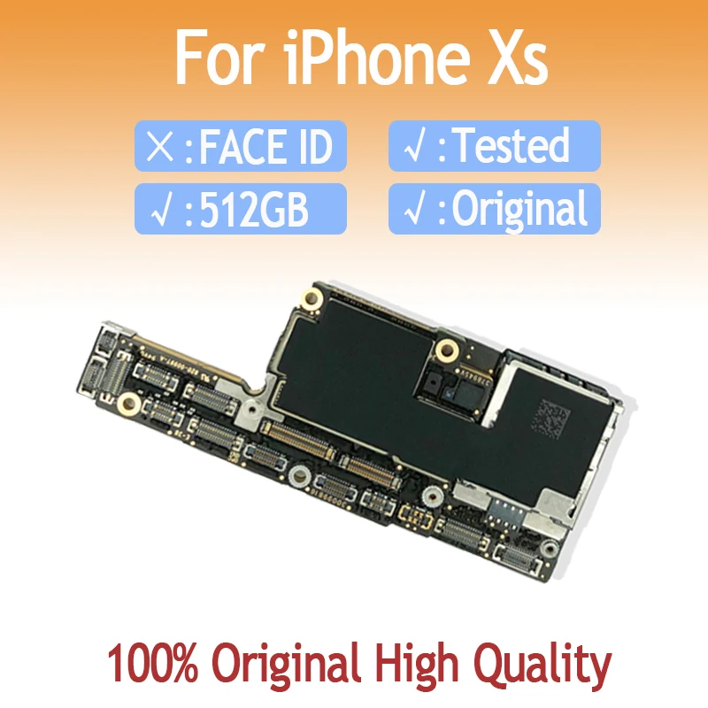 Carte Mère IPhone XS Max 64 Go – Fonctionnelle – Pas De ICloud – Noire