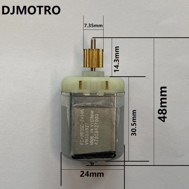 Ford Lincoln Tesla FC-280SC-24105 DC 12V 9 teeth Motor dc motor