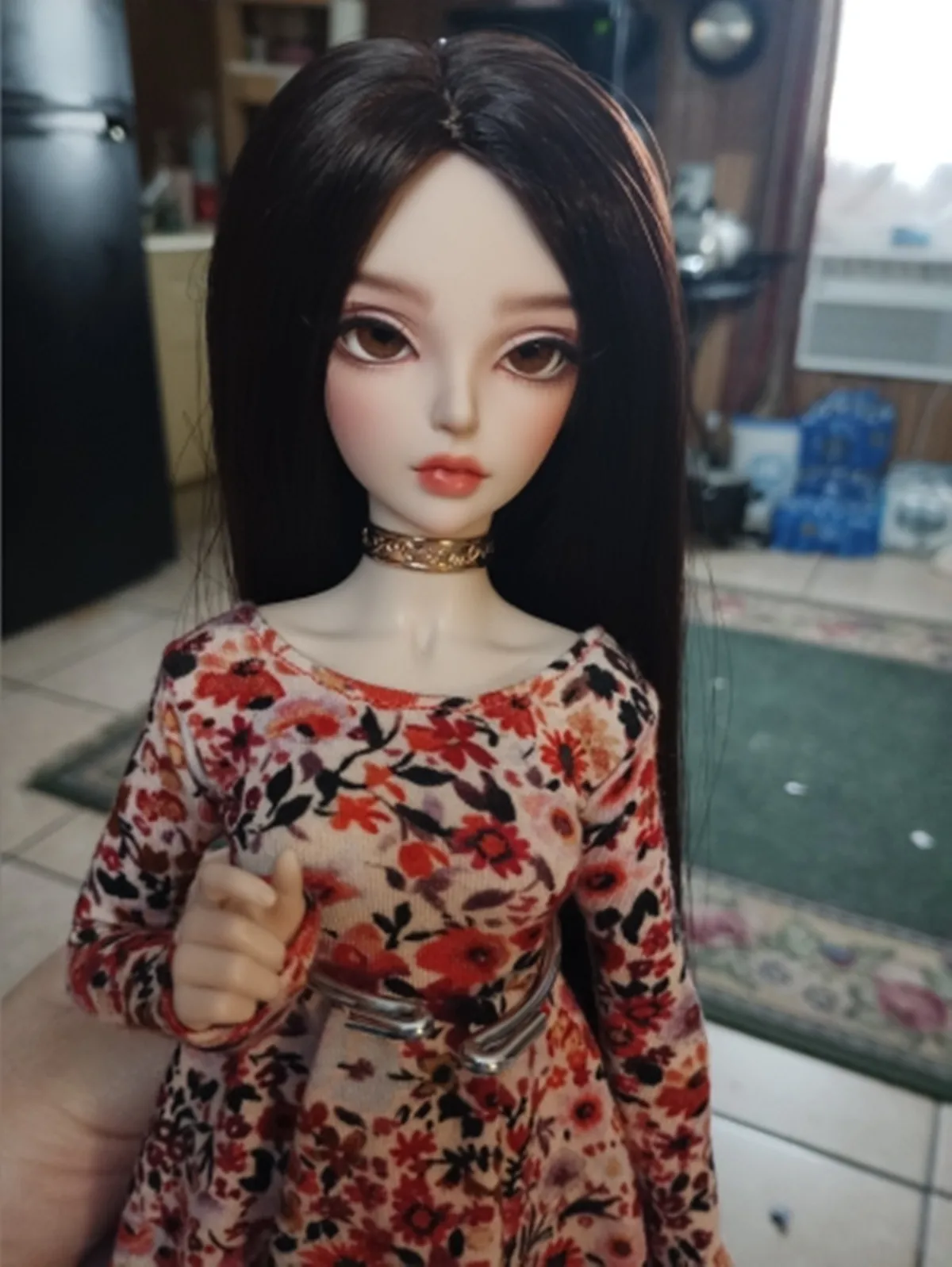 

New bjd sd doll toy 42cm girl figure 1/4 girl Rena free Low price Premium Resin spot makeup