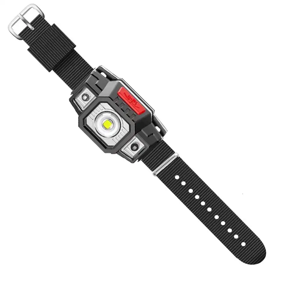 Induction XPE LED Portable Light Wristlight Strap Night Cycling Running Fishing Lamp Wrist Band Bracelet Wristlamp USB Flashlamp