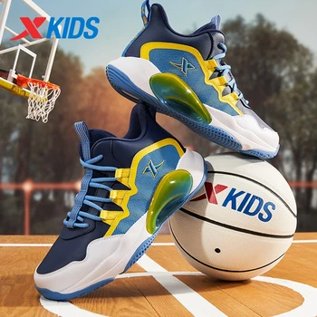 Xtep Teenager's Basketball Shoes 2025 Spring Unisex Casual Fashion Cool Comfortable Lightweight Air Mesh Sneakers 676416129398